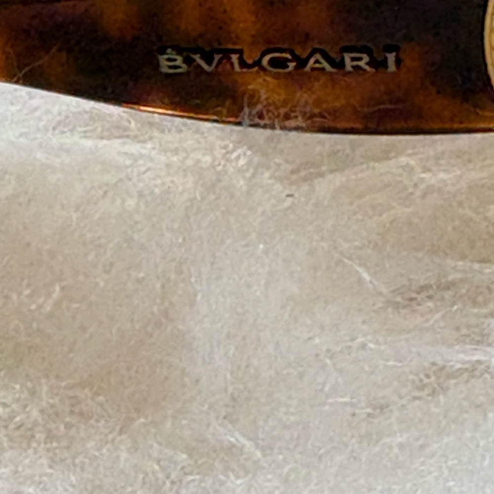 Bulgari Tortoise Shell Glasses